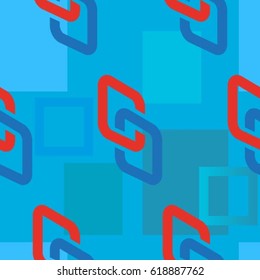 Endless abstract pattern. Background texture.  Vector illustration.