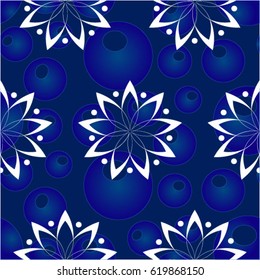 Endless abstract pattern. Background texture.  Vector illustration.
