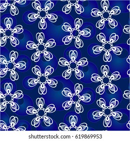 Endless abstract pattern. Background texture.  Vector illustration.