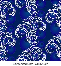 Endless abstract pattern. Background texture.  Vector illustration.