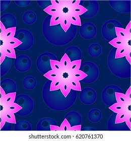 Endless abstract pattern. Background texture.  Vector illustration.