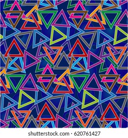 Endless abstract pattern. Background texture.  Vector illustration.