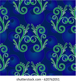 Endless abstract pattern. Background texture.  Vector illustration.