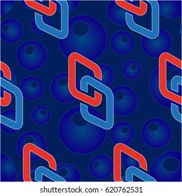 Endless abstract pattern. Background texture.  Vector illustration.