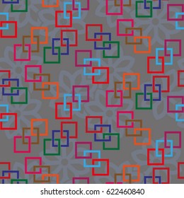 Endless abstract pattern. Background texture.  Vector illustration.