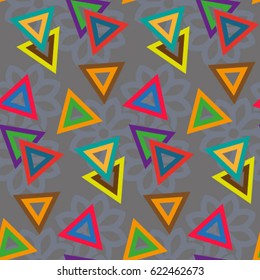 Endless abstract pattern. Background texture.  Vector illustration.