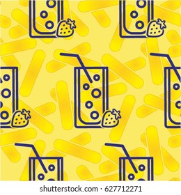 Endless abstract pattern. Background texture.  Vector illustration.