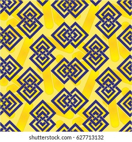 Endless abstract pattern. Background texture.  Vector illustration.