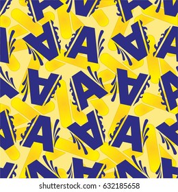 Endless abstract pattern. Background texture.  Vector illustration.