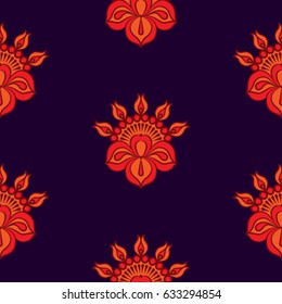 Endless abstract pattern. Background texture.  Vector illustration.