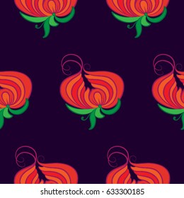 Endless abstract pattern. Background texture.  Vector illustration.