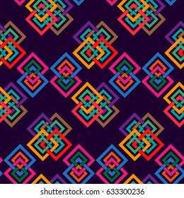 Endless abstract pattern. Background texture.  Vector illustration.