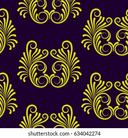 Endless abstract pattern. Background texture.  Vector illustration.