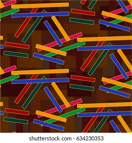 Endless abstract pattern. Background texture.  Vector illustration.