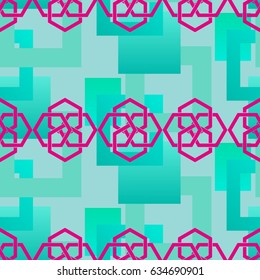 Endless abstract pattern. Background texture.  Vector illustration.