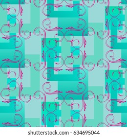 Endless abstract pattern. Background texture.  Vector illustration.