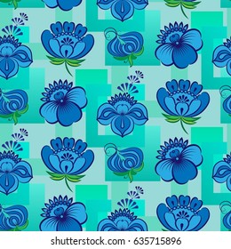Endless abstract pattern. Background texture.  Vector illustration.