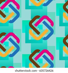 Endless abstract pattern. Background texture.  Vector illustration.