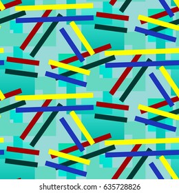 Endless abstract pattern. Background texture.  Vector illustration.