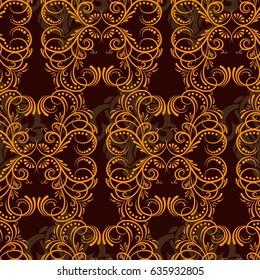 Endless abstract pattern. Background texture.  Vector illustration.