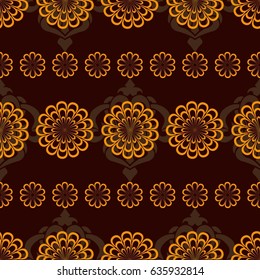 Endless abstract pattern. Background texture.  Vector illustration.