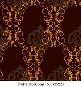 Endless abstract pattern. Background texture.  Vector illustration.
