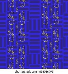 Endless abstract pattern. Background texture.  Vector illustration.