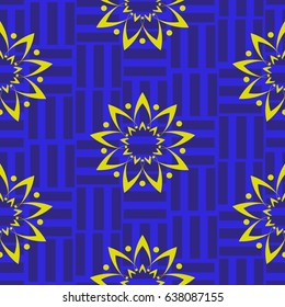Endless abstract pattern. Background texture.  Vector illustration.