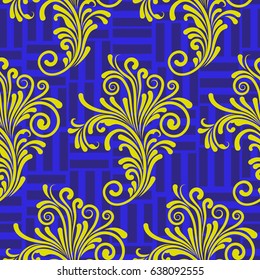 Endless abstract pattern. Background texture.  Vector illustration.