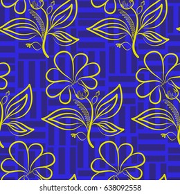 Endless abstract pattern. Background texture.  Vector illustration.