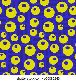 Endless abstract pattern. Background texture.  Vector illustration.