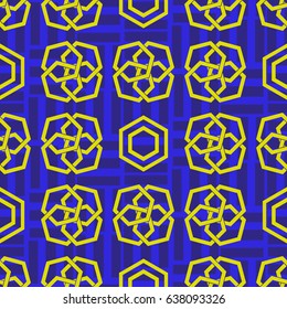 Endless abstract pattern. Background texture.  Vector illustration.