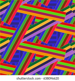Endless abstract pattern. Background texture.  Vector illustration.