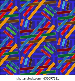 Endless abstract pattern. Background texture.  Vector illustration.