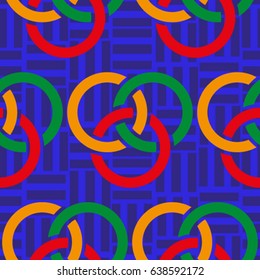 Endless abstract pattern. Background texture.  Vector illustration.