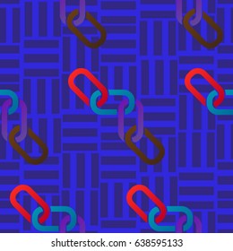 Endless abstract pattern. Background texture.  Vector illustration.