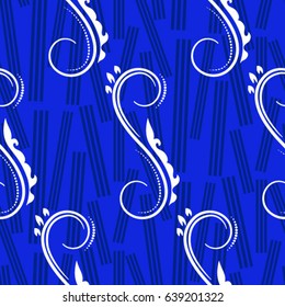 Endless abstract pattern. Background texture.  Vector illustration.