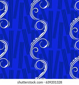 Endless abstract pattern. Background texture.  Vector illustration.