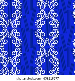 Endless abstract pattern. Background texture.  Vector illustration.