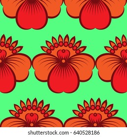 Endless abstract pattern. Background texture.  Vector illustration.