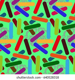 Endless abstract pattern. Background texture.  Vector illustration.