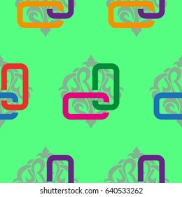 Endless abstract pattern. Background texture.  Vector illustration.