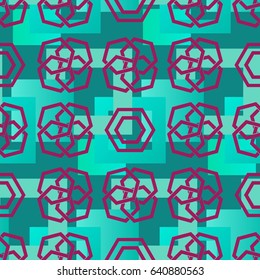 Endless abstract pattern. Background texture.  Vector illustration.