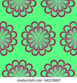 Endless abstract pattern. Background texture.  Vector illustration.