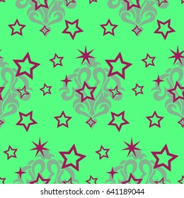 Endless abstract pattern. Background texture.  Vector illustration.