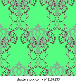 Endless abstract pattern. Background texture.  Vector illustration.