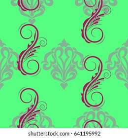 Endless abstract pattern. Background texture.  Vector illustration.