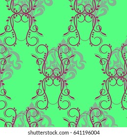 Endless abstract pattern. Background texture.  Vector illustration.