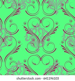 Endless abstract pattern. Background texture.  Vector illustration.