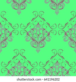Endless abstract pattern. Background texture.  Vector illustration.